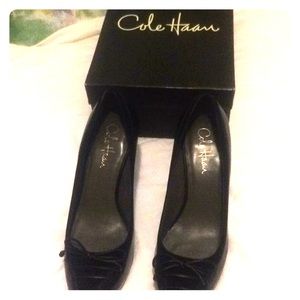 Cole Haan Black Heals - size 7.5